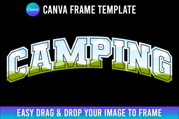 Camping Canva Frame: Elevate Your Outdoor Designs
