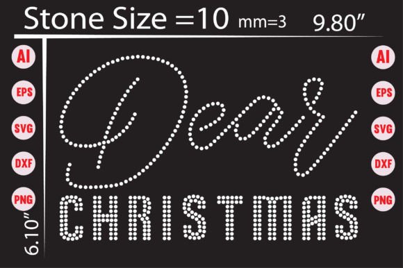 Christmas Rhinestone Templates Design: A Sparkling Creative Toolkit