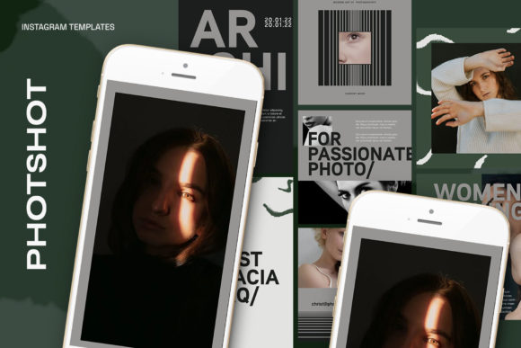 Master Instagram Design with Photoshop Templates