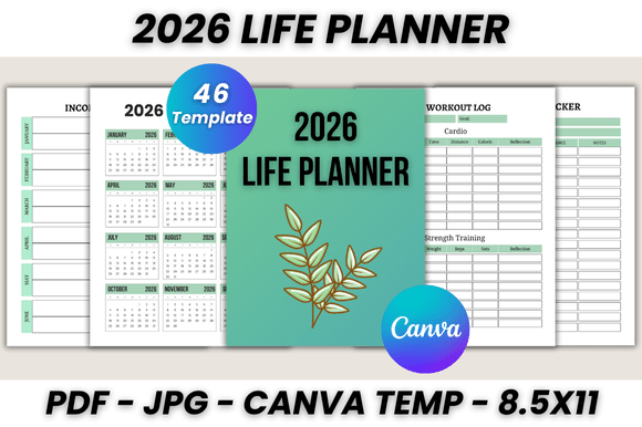 Master Your 2026 Goals with a Dynamic Canva Planner Template