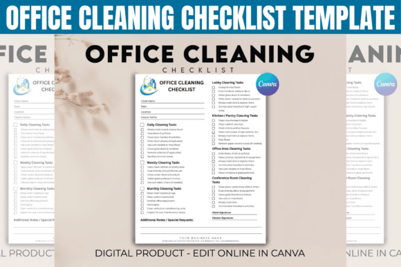 Office Cleaning Checklist Template: Your Blueprint for a Spotless Workspace