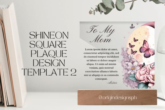 ShineOnPlaque-CanvaTemplate2: Your Q4 Design Shortcut