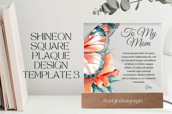 ShineOnPlaque-CanvaTemplate3: Your Q4 Design Shortcut