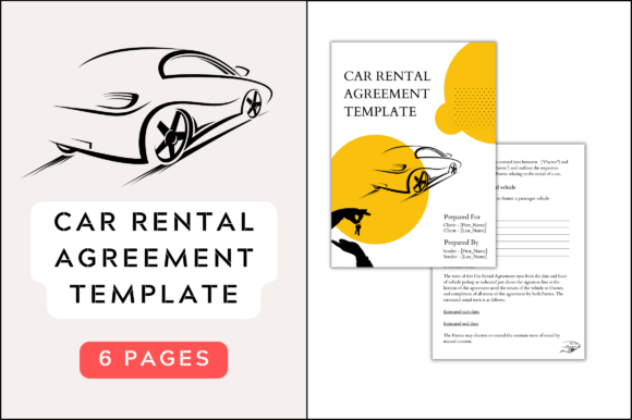 Streamline Your Car Rental Business with an Editable Canva Agreement Template