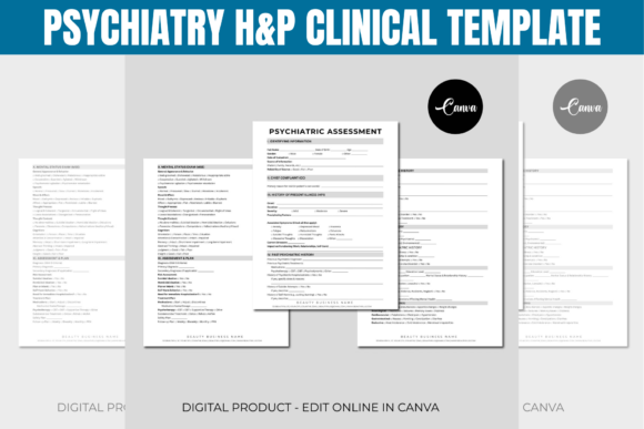 Streamline Your Practice with a Psychiatry H&P Clinical Template