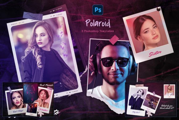 Transform Your Photos with Stylish Polaroid Photo Templates