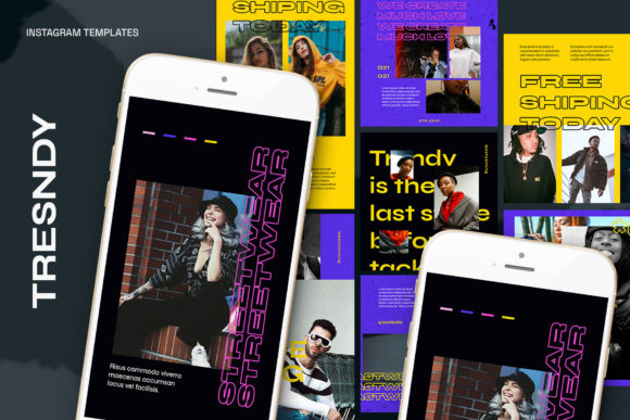 Tresndy Instagram Templates: Your New Design Secret Weapon
