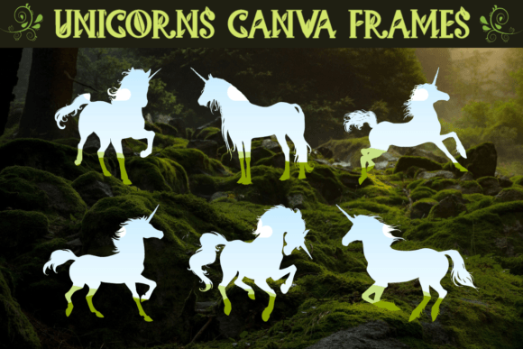 Unicorns Canva Frames: A Magical Design Toolkit