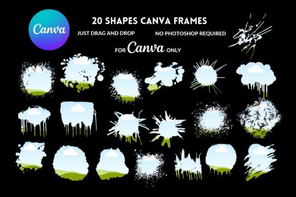 Unleash Your Creativity with Editable Canva Frames